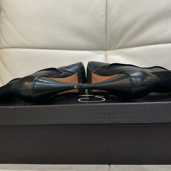 Cole Haan BLACK AIR JALISA TALL BOOT with Zip Closure in Size 4.5 В - Picture 15 of 17